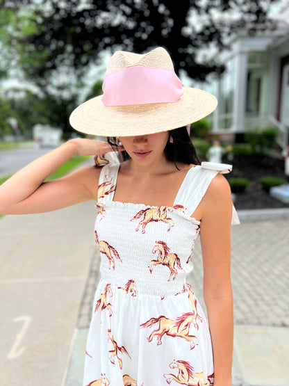 Emma Bow Maxi Dress | Horses