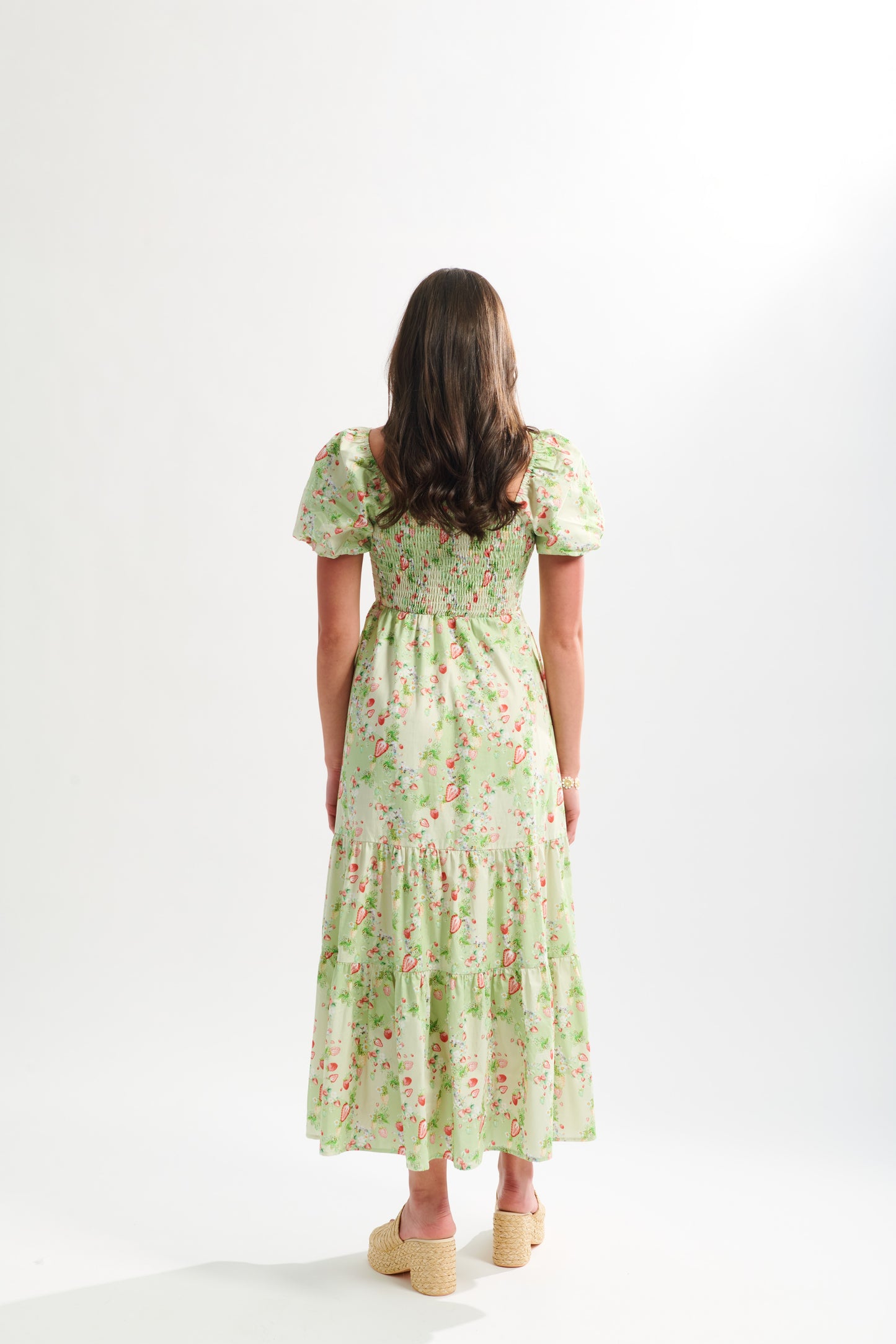 Emma Puff Sleeve Maxi Dress | Strawberry Rococo