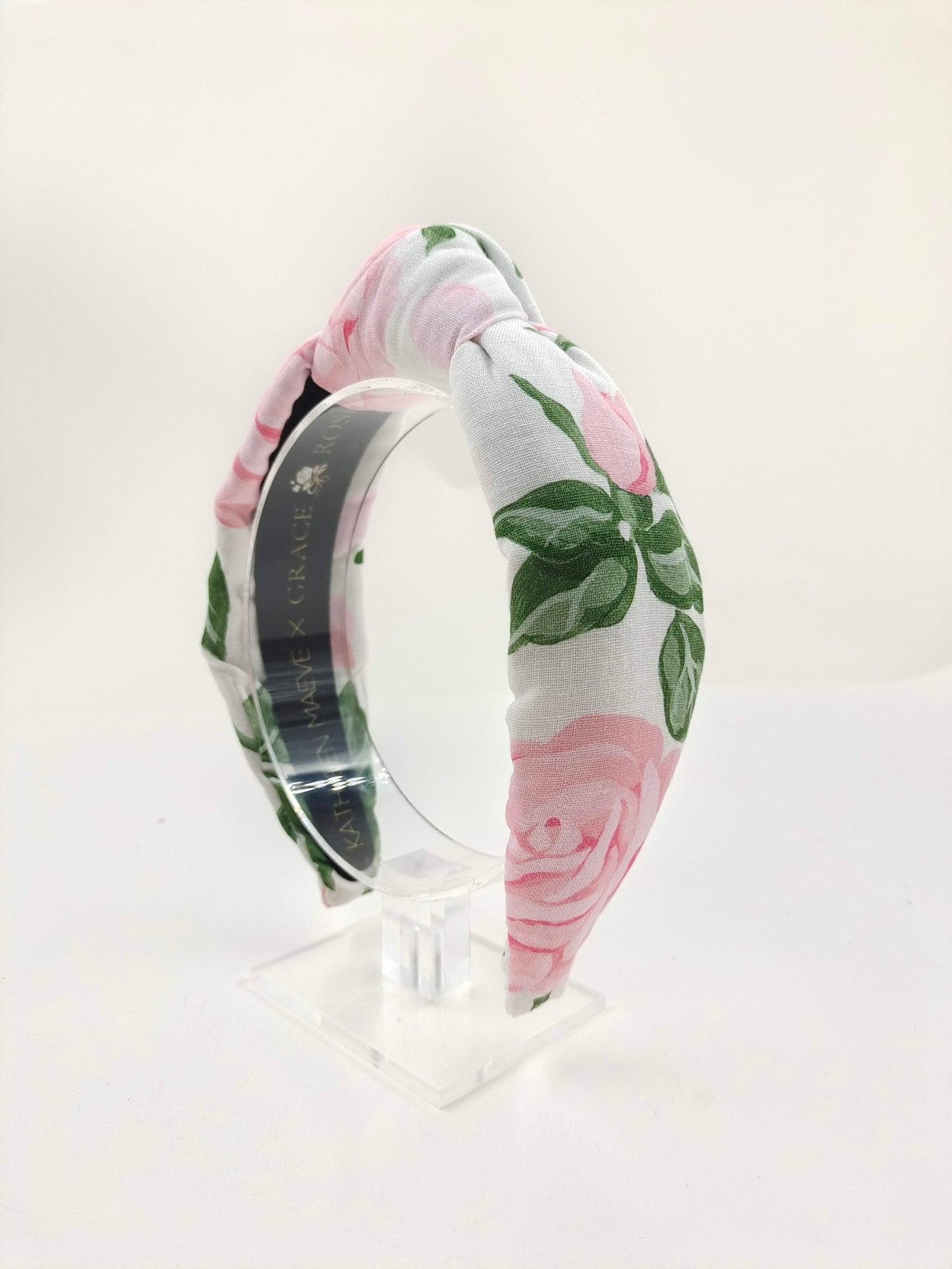 Knot Headband | Big Pink Roses